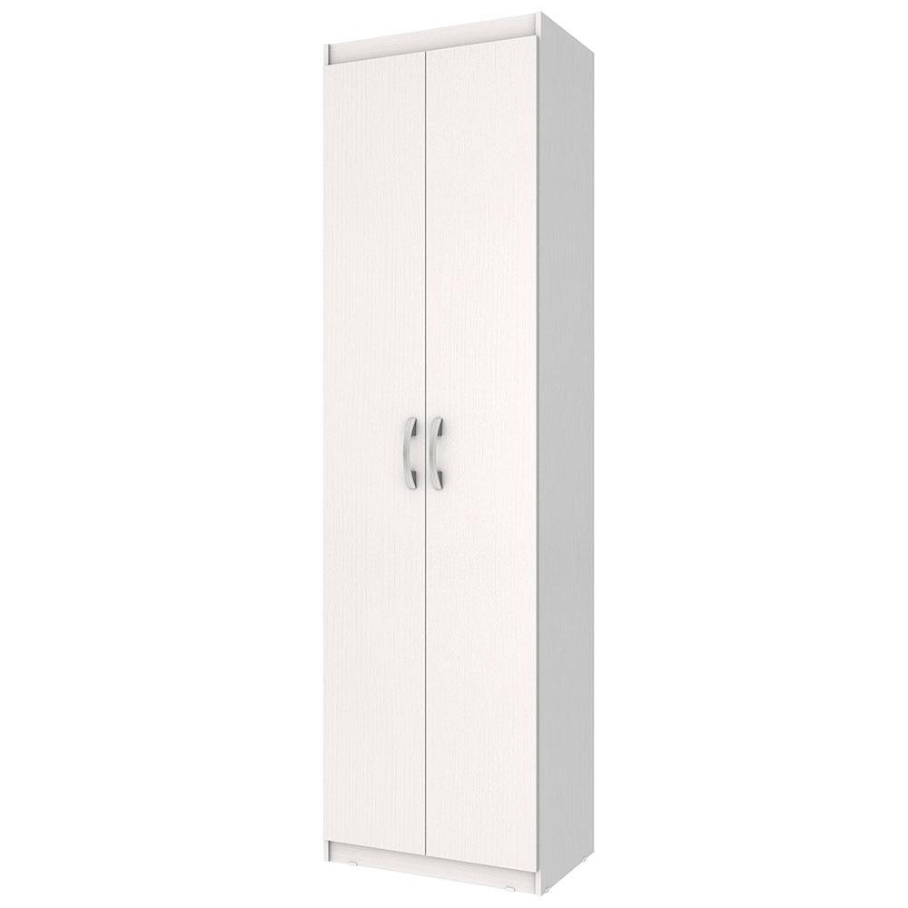 Sapateira e Armário Multiuso 2 Portas Édez Sun, Branco 52 cm