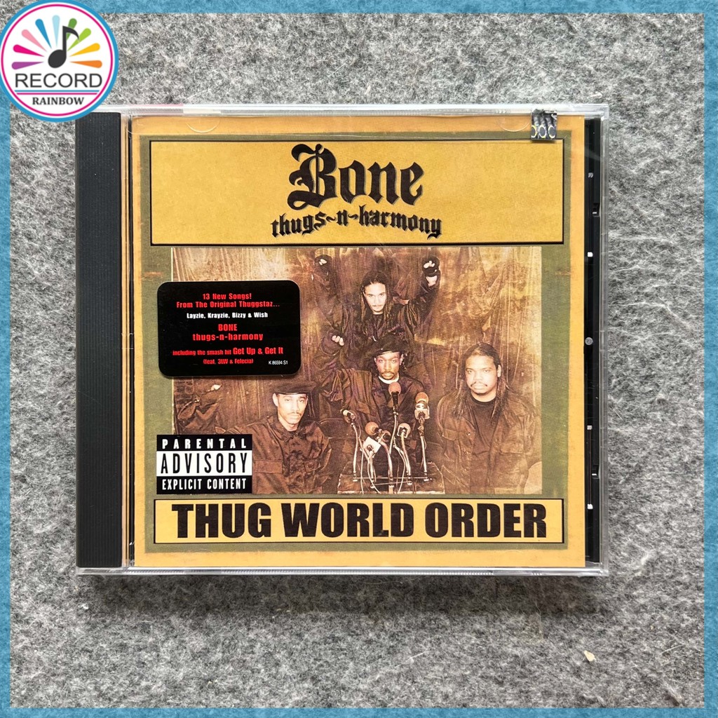 Bone Thugs N Harmony Thug World Order Original CD Album [Lacrado] Brand New 1Z07762 ZK