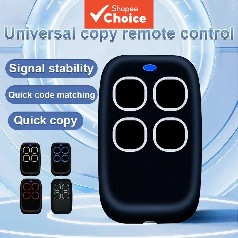 Controlador Remoto Universal Duplicador de Garagem Clone de Comando Auto-Copiador Automação de Portão 433Mhz Código