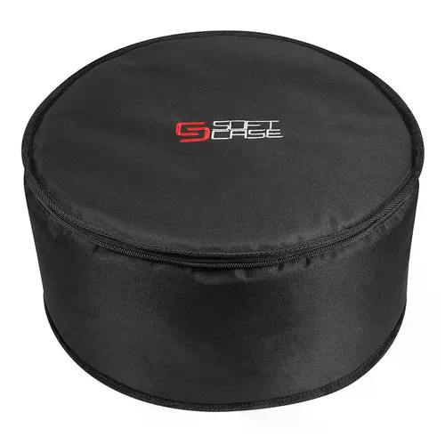 Capa Bag Zabumba 18x35 Soft Case Super Luxo Acolchoada Preto