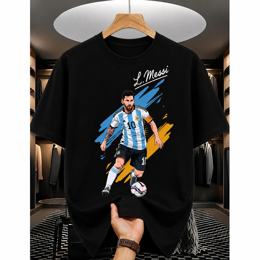 Camiseta Camisa Seleção Argentina Messi Copa 2026 by Mood Vest