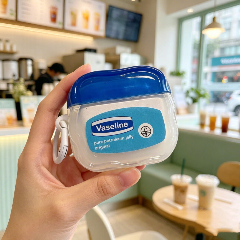 Creative Lip Balm Capa protetora exclusiva para fone de ouvido com pingente adequada para AirPods1/2/3/4 Geração AirPods