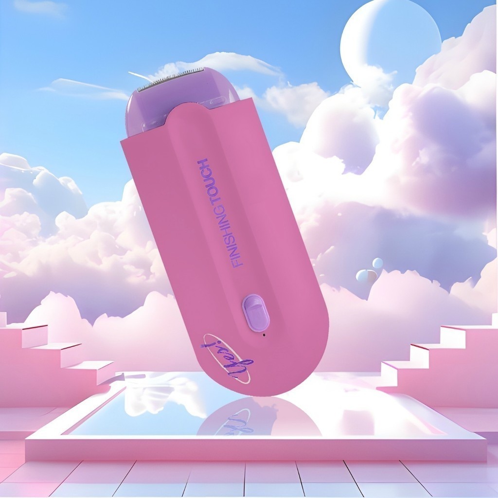 Depilador Elétrico Feminino Recarregável USB Sem Dor Portátil