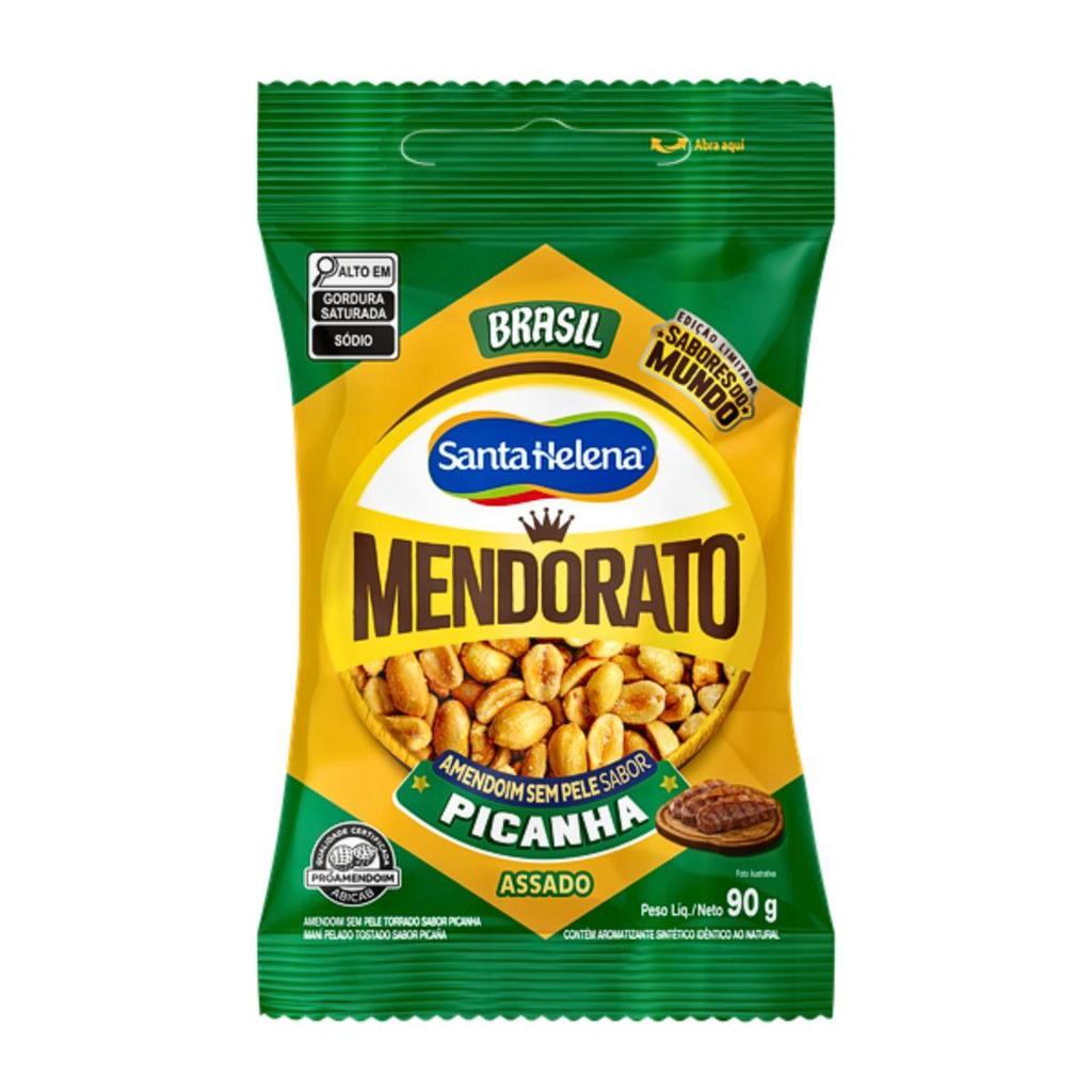 Amendoim Sem Pele Mendorato Brasil Picanha 90g