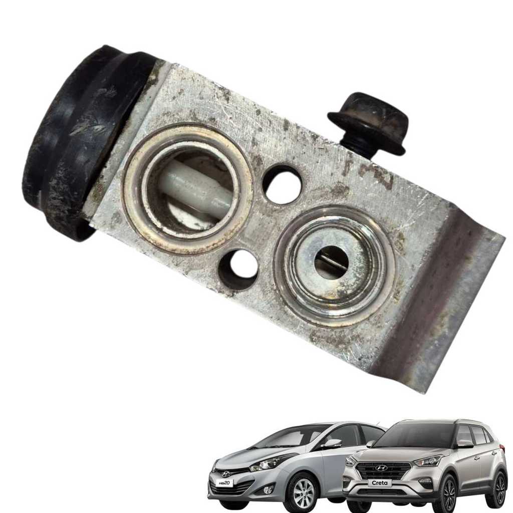 VÁLVULA EXPANSÃO BLOCK HB20 TUCSON IX35 I30 CRETA VELOSTER