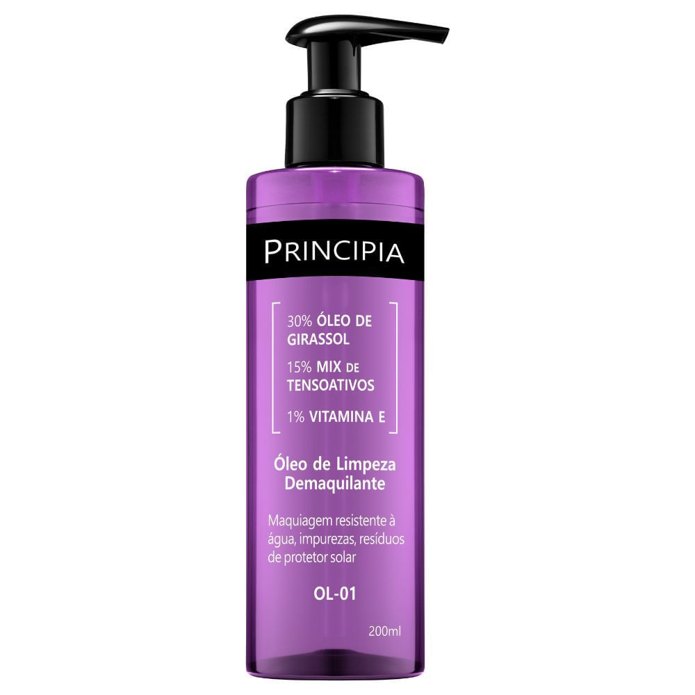 Óleo de Limpeza Demaquilante OL-01 com 200ml