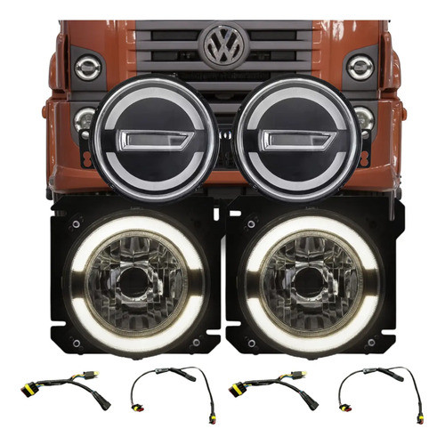 Kit Par Farol Constellation Lanterna Seta Led 2006 A 2022 Adaptação Plug and Play