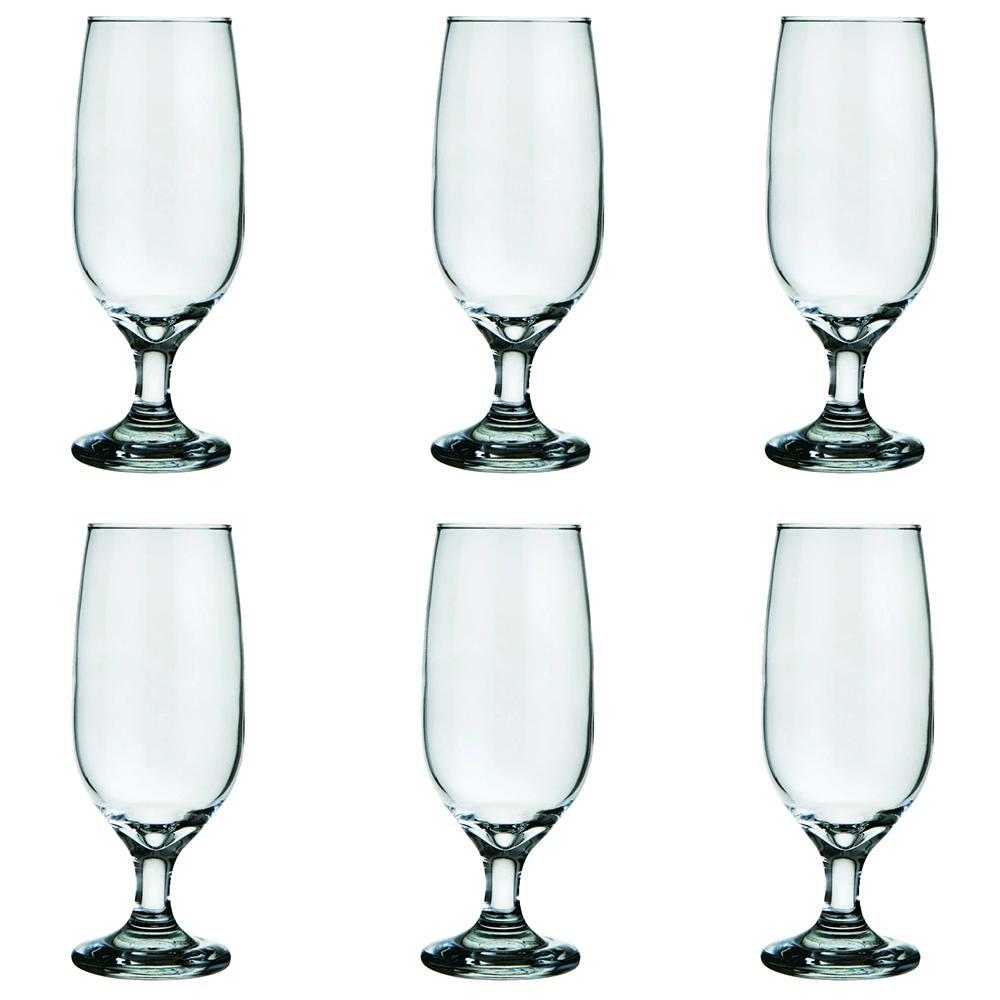 Conjunto de Taças para Cerveja Nadir Floripa 300ml, Vidro, 6 Peças - 7732