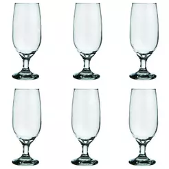 Conjunto de Taças para Cerveja Nadir Floripa 300ml, Vidro, 6 Peças - 7732