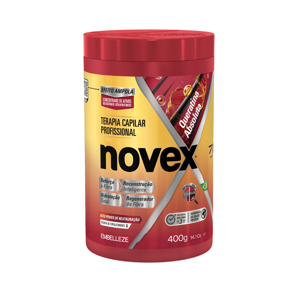 Creme de Tratamento Novex Queratina Absoluta 400g