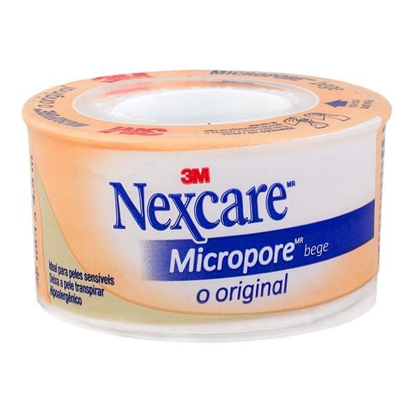 FITA MICROPORE 3M NEXCARE BEGE 25MMX4,5M