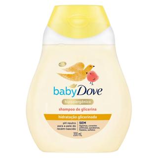 Shampoo Dove Baby 200ml Hidratacao Glicerinado em Oferta na Shopee