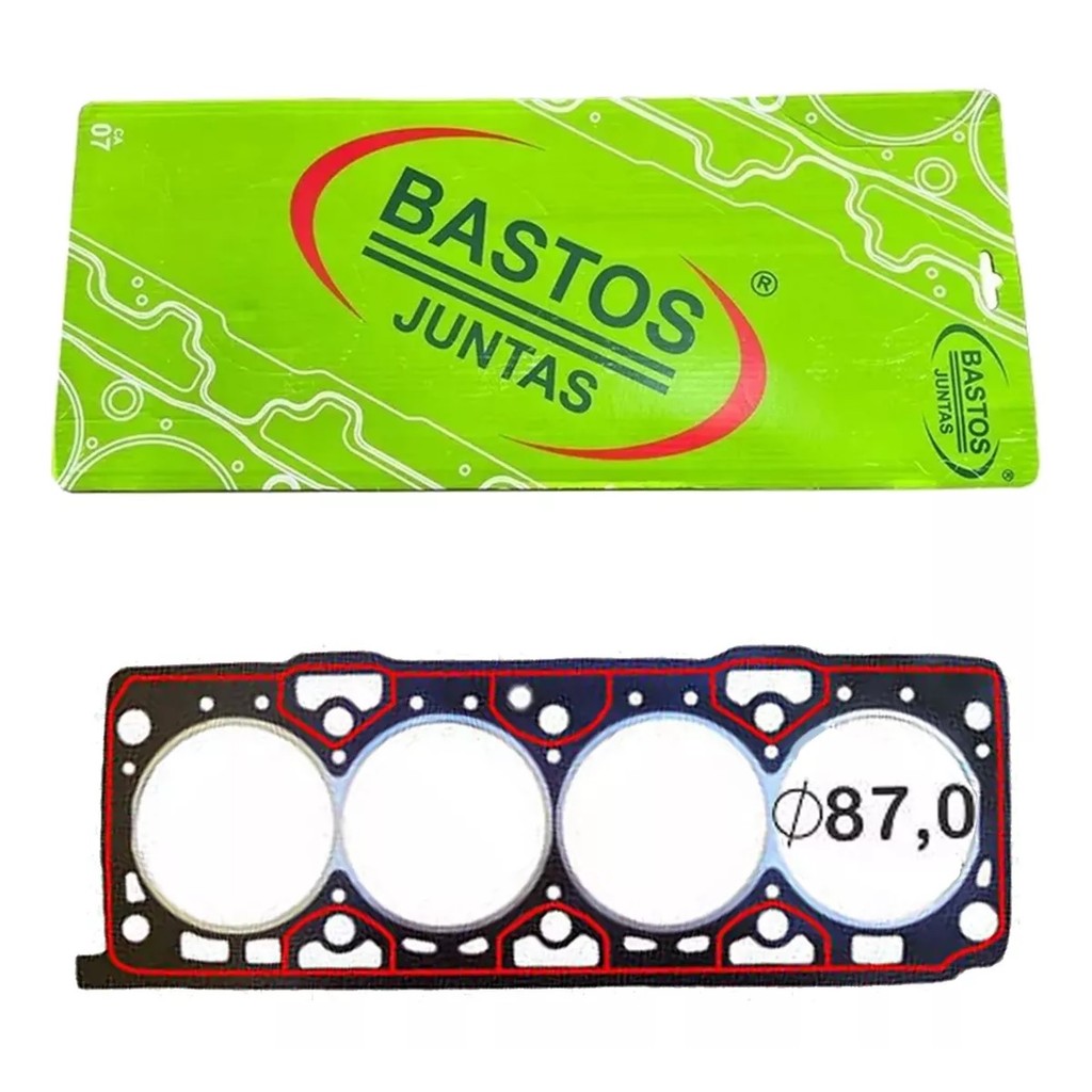 JUNTA CABECOTE SOB MEDIDA FIAT BRAVA SIENA PALIO STRADA 1.6 16V STEP A 87MM
