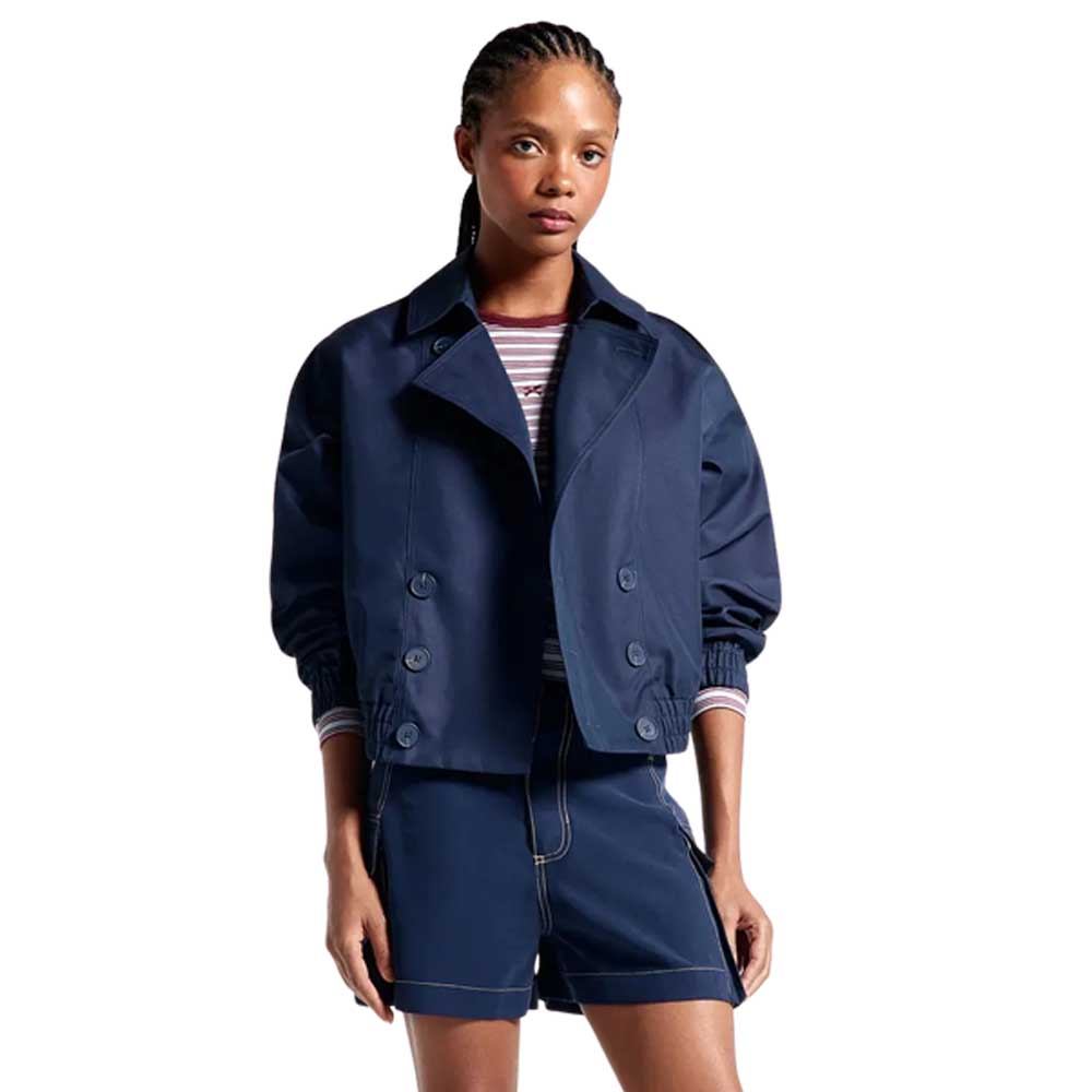 Casaco Hering Trench Coat Feminino Box Empapelado