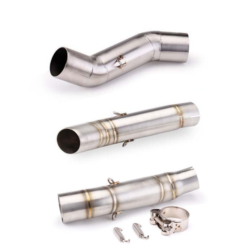 Conjunto de Tubos de Conexão Deslizante para Modificação do Sistema de Escape de Motocicletas Honda CBR300 CBR500 CB500F