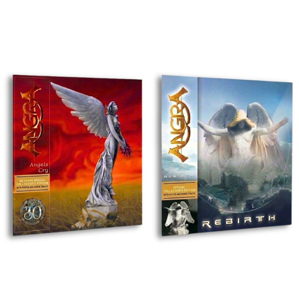 Kit Cd Angra Angels Cry + Angra Rebirth - Novos Lacrados