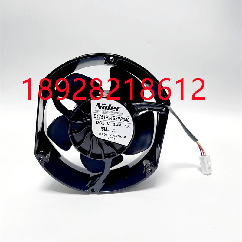 Novo Original D1751P24B8PP340 ABB880/580 inversor dedicado ventilador de refrigeração 24V 3.4A