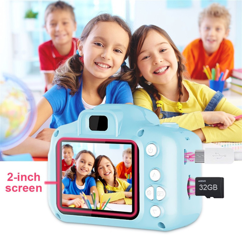 Camera Infantil Digital Filmadora Infantil Mini Maquina Fotografica Fotografa E Filma Capillum