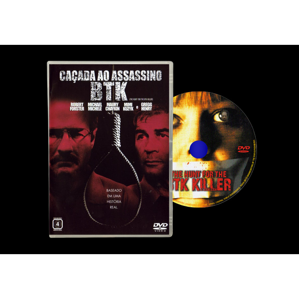 DVD Caçada ao Assassino BTK (2026) (The Hunt for the BTK Killer) Dublado e Legendado