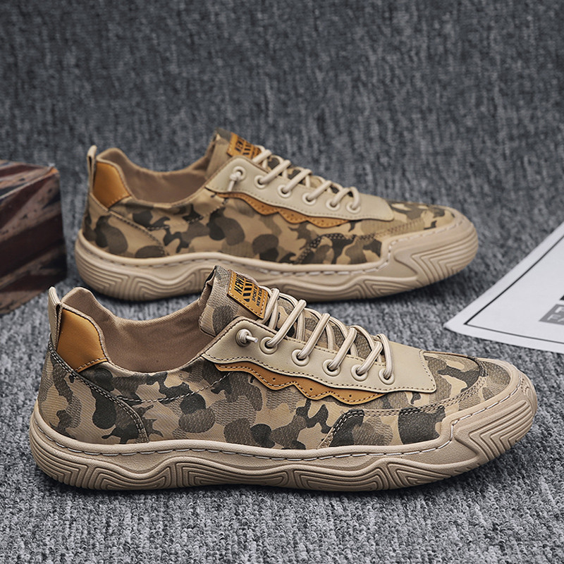 Sapatos masculinos verão novo estilo respirável esportes lazer canteiro de obras antiderrapante resistente ao desgaste a