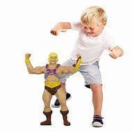 Boneco He-Man Revelation 40cm Mimo Toys Articulado Infantil Colecionável
