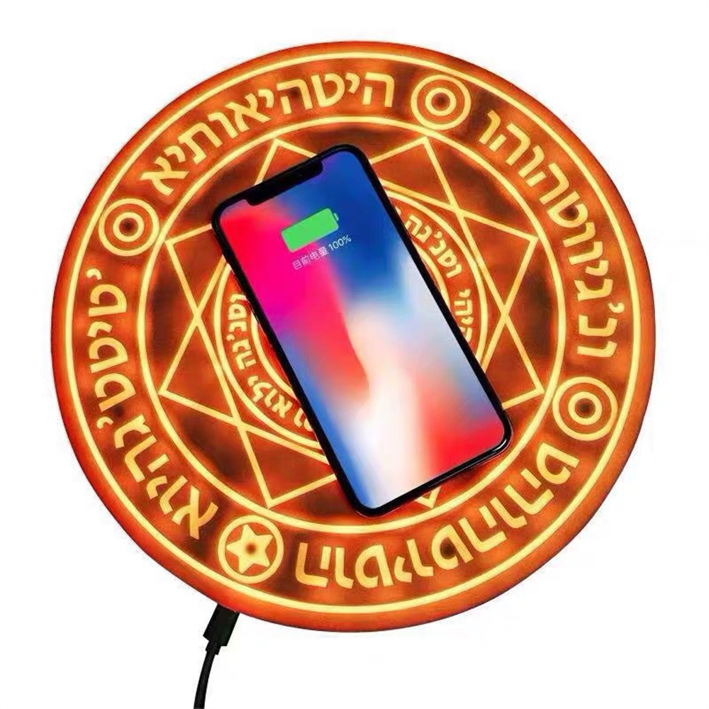 Carregador Sem Fio Mágico Universal De 10W Para IPhone 13 13Pro 12 12Promax XSMA
