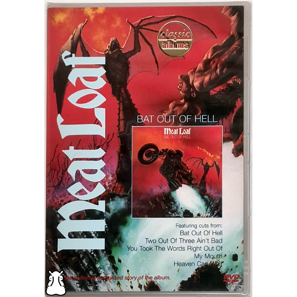 DVD Meat Loaf - Bat Out Of Hell - Novo / Lacrado - Hm