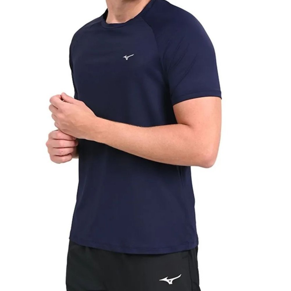Camiseta Mizuno Pro UV Masculina Corrida Treino Academia Proteção UV Dry Fit Original
