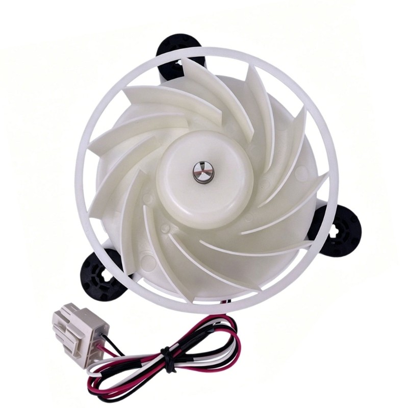 zzz Ventilador Evaporador De Geladeira 12V 2 5W 1870RPM Composto Plástico De Substituição