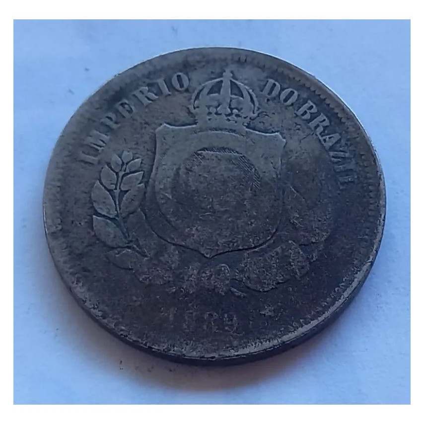 100 Réis 1889. Império Do Brasil. Elimatec Moedas Antigas.
