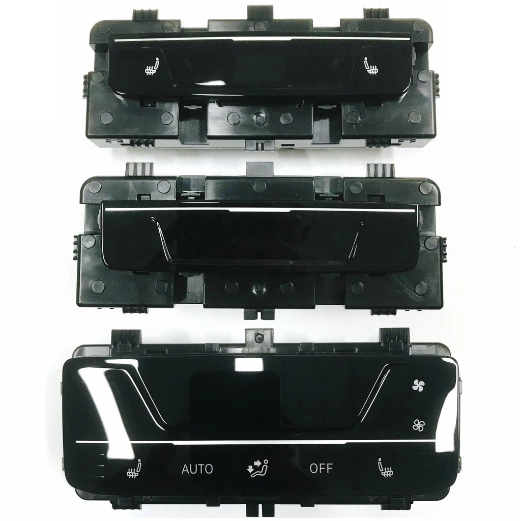 VW Golf 8 Passat B8 CC Jetta Tiguan MK2 Arteon Painel De Interruptor De Ar Condicionado LCD Traseiro Com Aquecimento