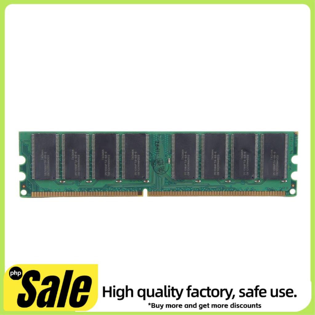 2.6V DDR 400MHz 1GB De Memória 184 Pinos PC3200 Desktop Para RAM CPU GPU APU Não-ECC CL3 DIMM