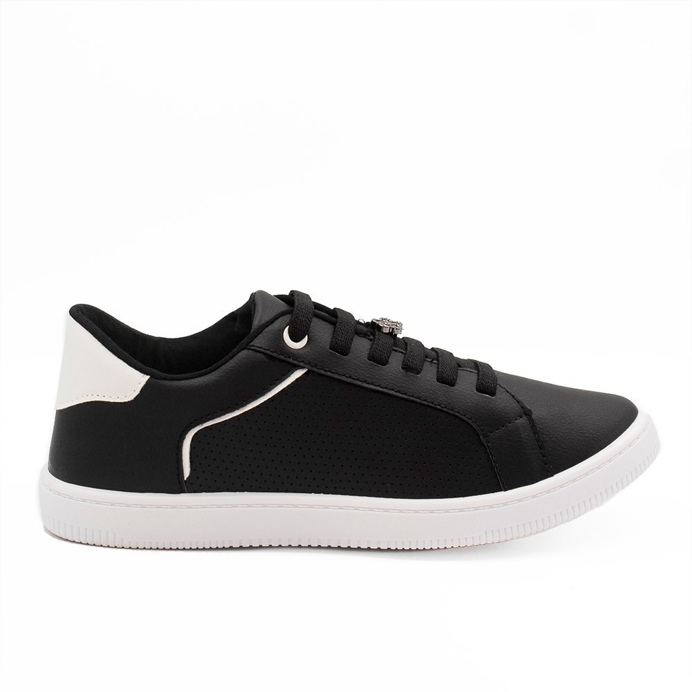 Tênis Zatta Casual Elisa Preto