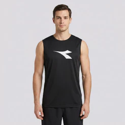 Regata Machão Diadora Big Logo Preta