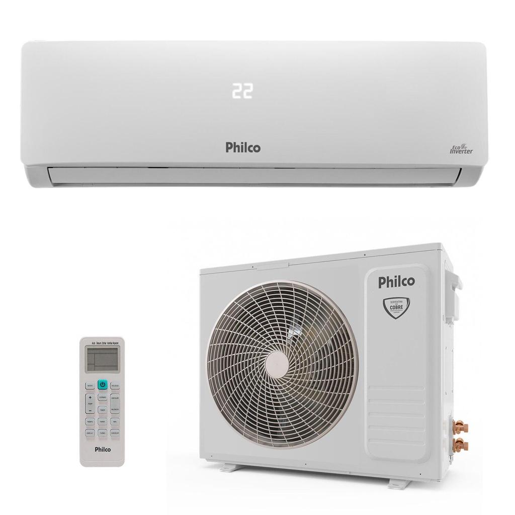 Ar-Condicionado Split Inverter 9000 BTUs Philco High Wall Só Frio PAC90FB 220V