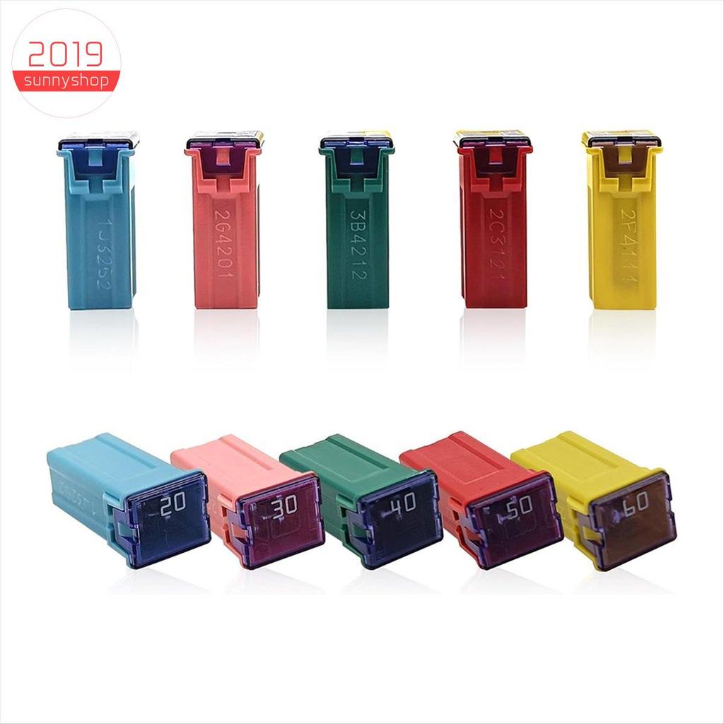 [Bestseller S] 10 Peças De Caixa De Perfil Alto Automotivo Em Formato Micro-Fusível Kit De Acessórios (20A/30A/40A/50A/6