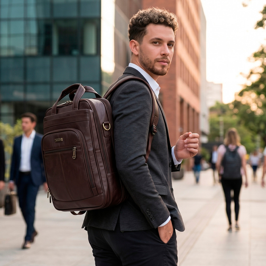Mochila Executiva Reforçado para notebook 15.6 Elegante e Durabilidade Reforçada Funcional