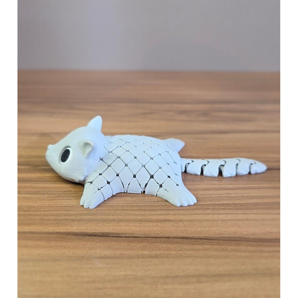 Esquilo Voador Articulado Flexível Impressão 3D Fidget Toy Anti Stress Decoração Mesa
