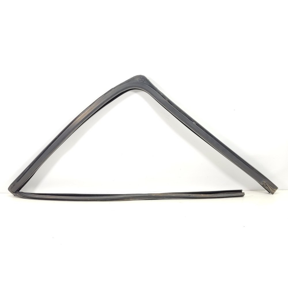 Borracha Canaleta Porta Traseira Esquerda Renault Clio 2014  Preto