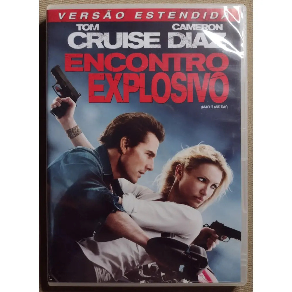 DVD Filme Encontro Explosivo - Tom Cruise Cameron Diaz