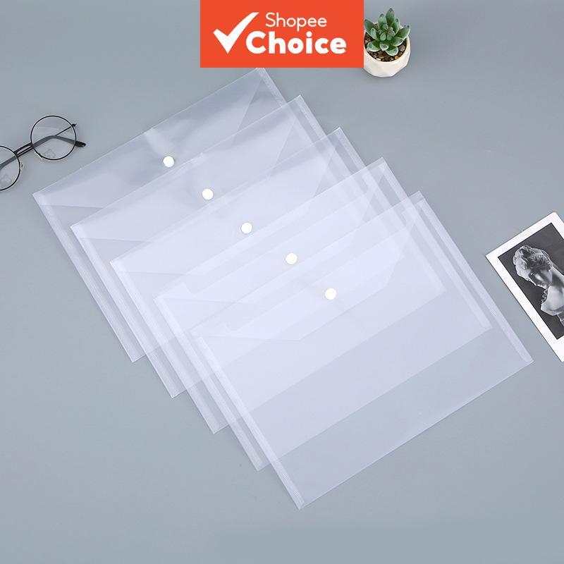Fivela Espessada De Plástico Transparente Para Saco De Arquivo A4 , 3 Cm , Preparação De Refeições Armazenamento De Alim