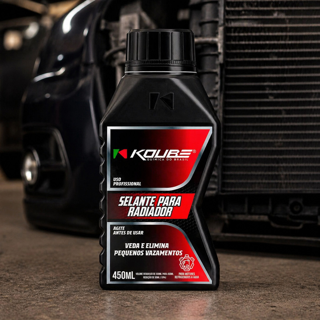 Selante Para Vedar Vazamento Radiador Pro 450ml Koube Original
