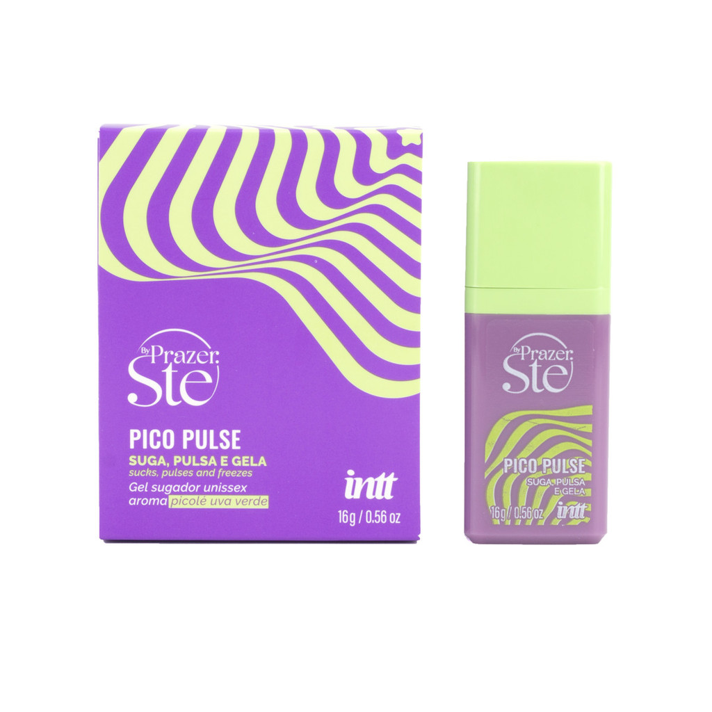 Gel Sugador Multifuncional - 3 Sabores | 16g | Pico Pulse