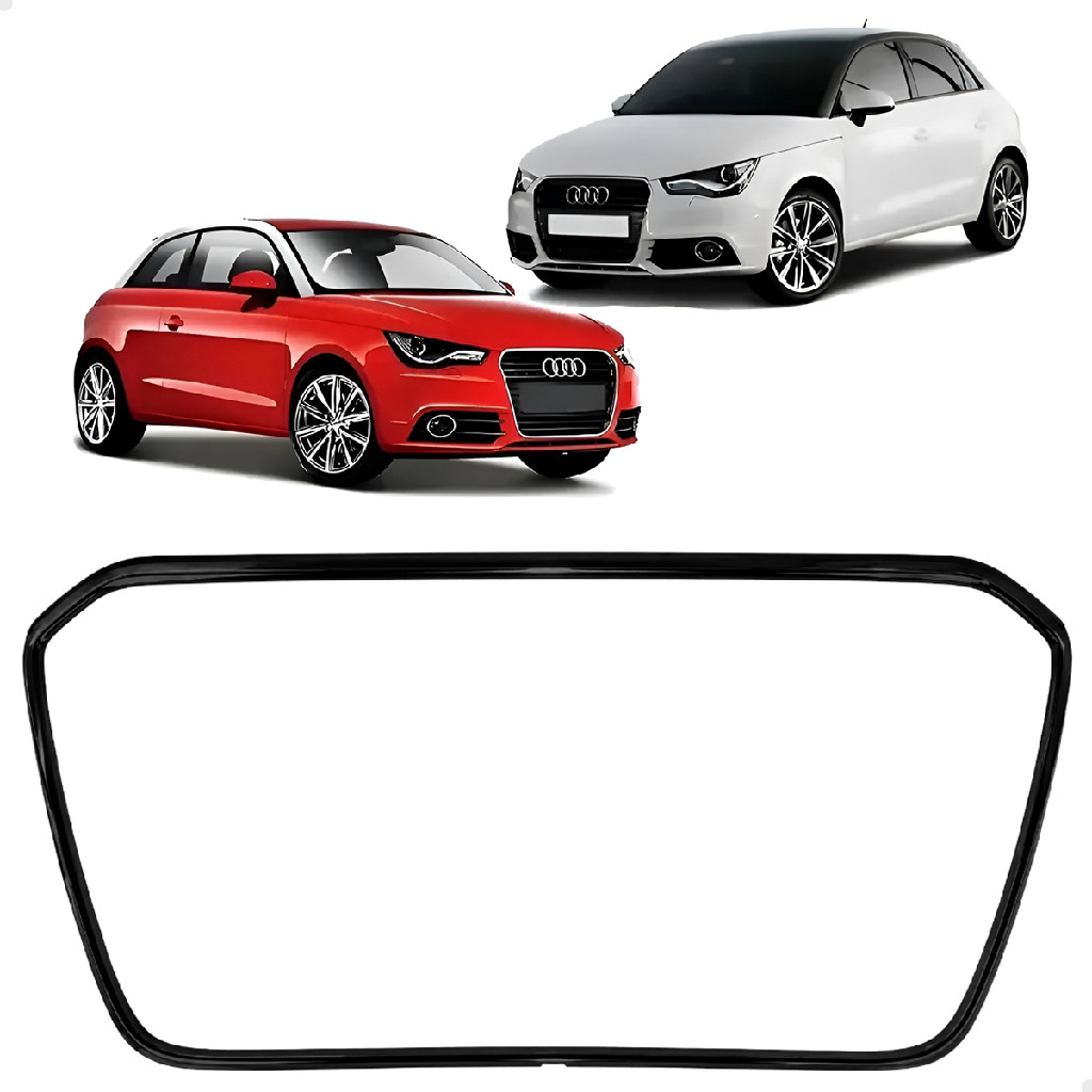 Friso Moldura Grade Dianteira Black Piano Audi A1 2011 2012 2013 2014 2015 8X0853651