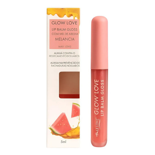 Glow Love Lip Balm N° 413 Melancia 5ml - Max Love