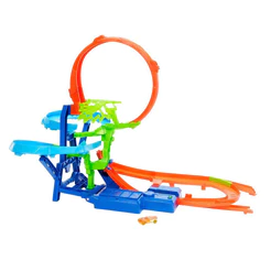 Hot Wheels Pista de Brinquedo Choque Multi Aéreo Mattel