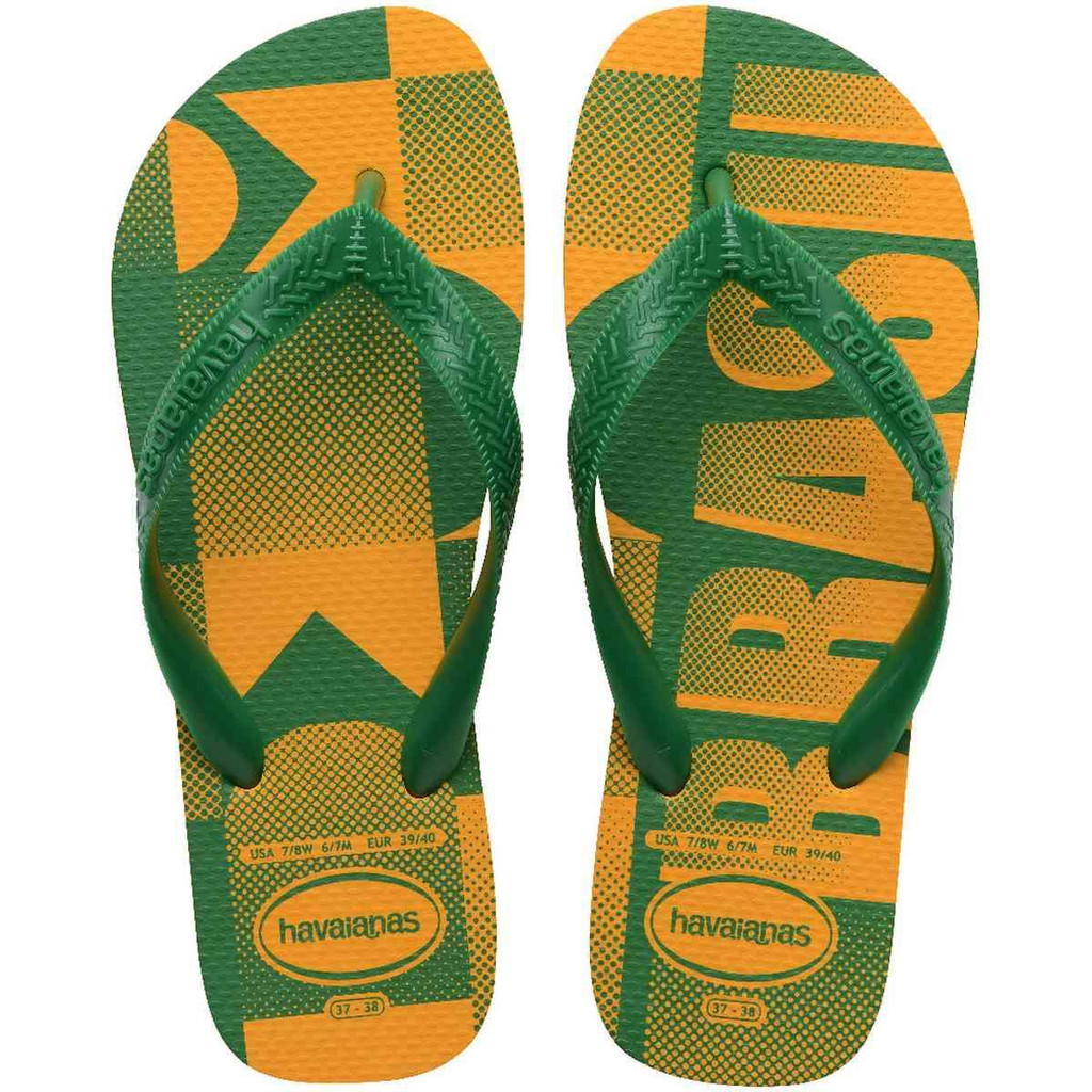 Chinelo Havaianas Top Vai Brasil Seleção Brasileira Original