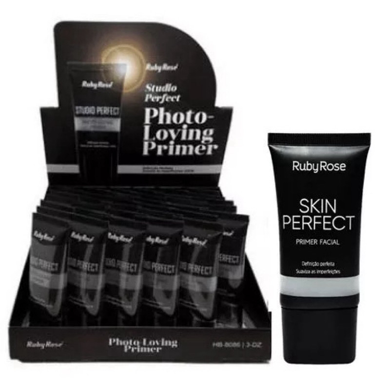 Kit 12/24 PCS Primer Facial Skin Perfect  Ruby Rose HB-8086