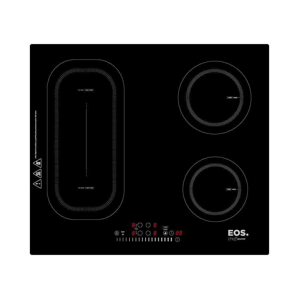 Cooktop de Indução 4 Bocas EOS Freezone 7000W ECI04EPF 220V