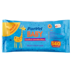 Lenços Umedecidos Panvel Baby 140 Unidades